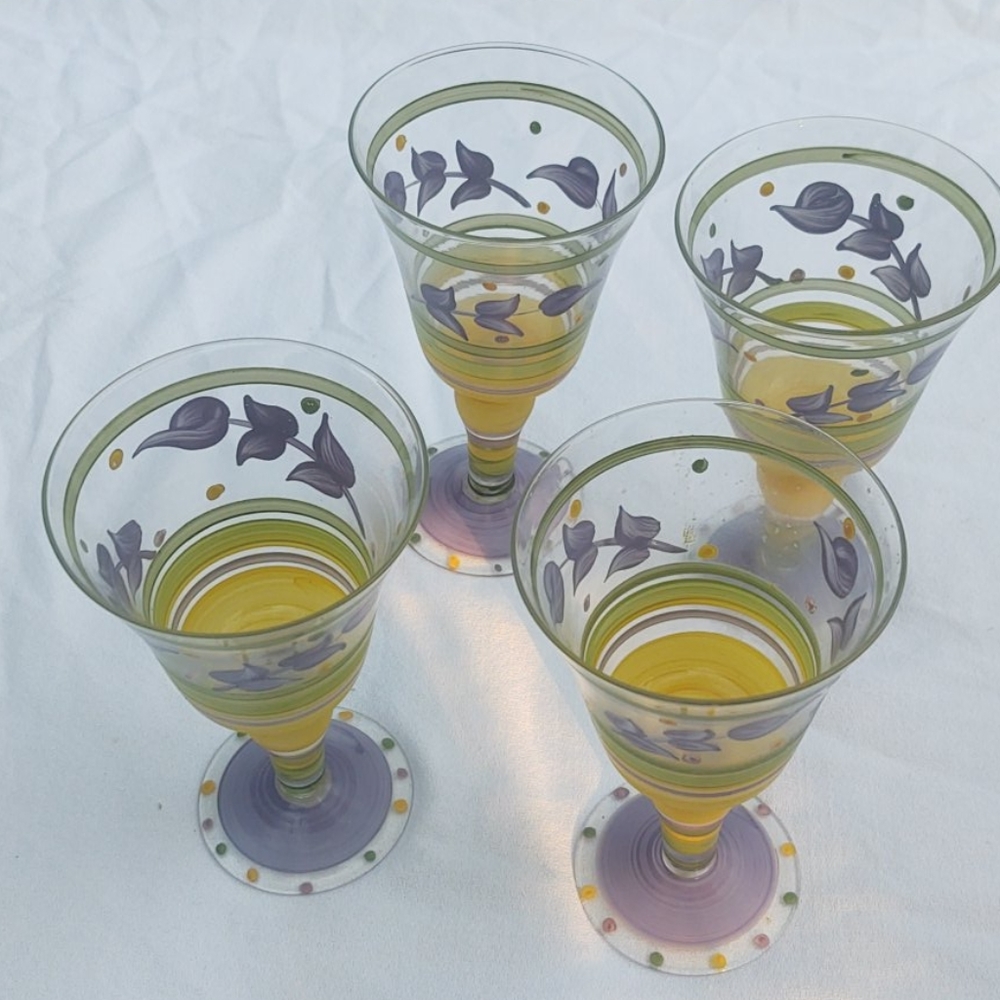 Hand Painted Glasses ⭐⭐⭐⭐⭐